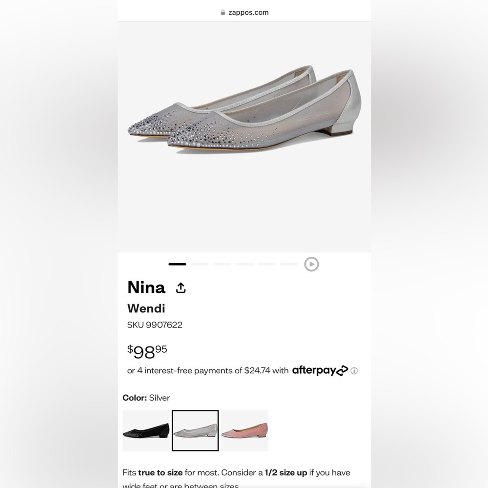Nina Wendi Dress Flat